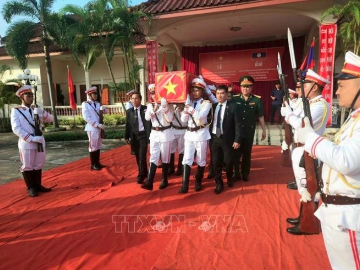 Remains of Vietnamese martyrs repatriated from Laos